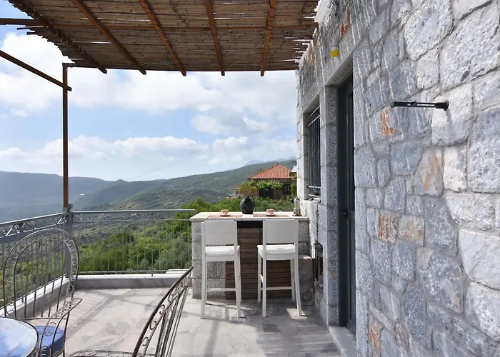Casa de Férias The Balcony Of Mani